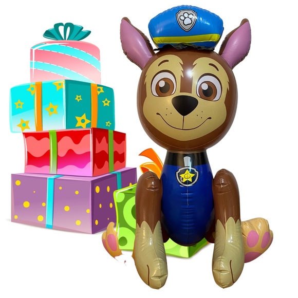 Paw Patrol Inflatable Birthday Decoration - Picture 2 of 3